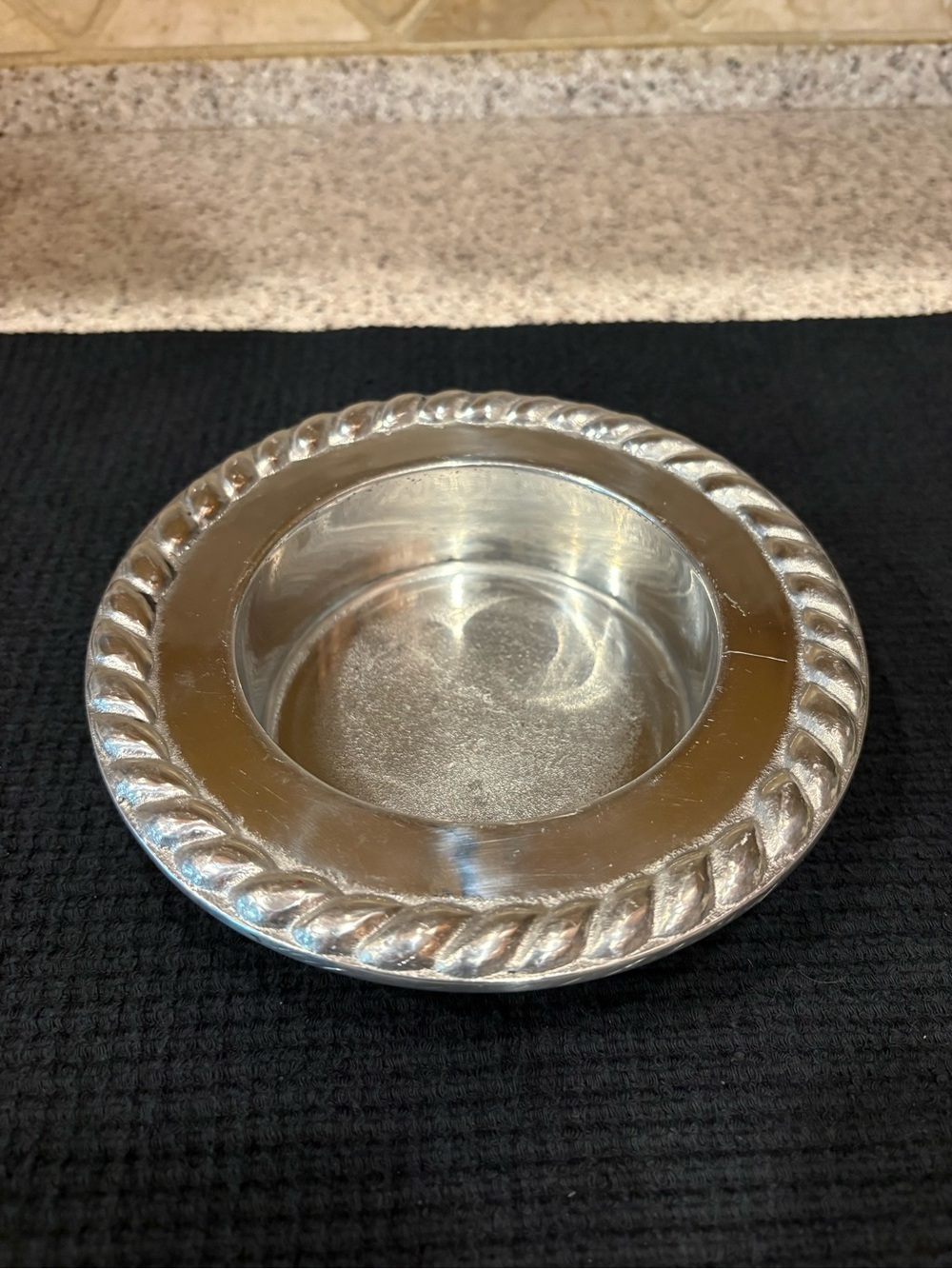 Mariposa Brillante Rope Wine Coaster Hecho En Mexico 6.5” Long